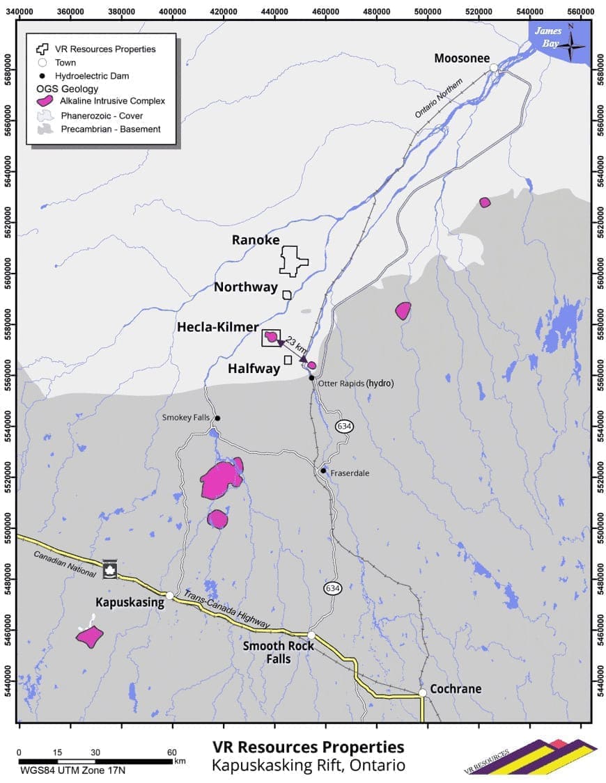 Hecla Kilmer Location Map